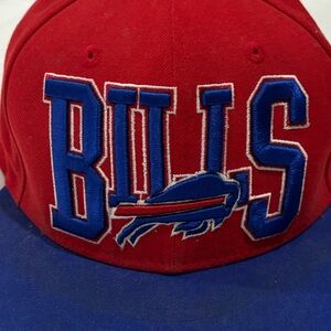 VTG!! 🏈 New Era BUFFALO BILLS 2‑Tone 59FIFTY Snapback Hat